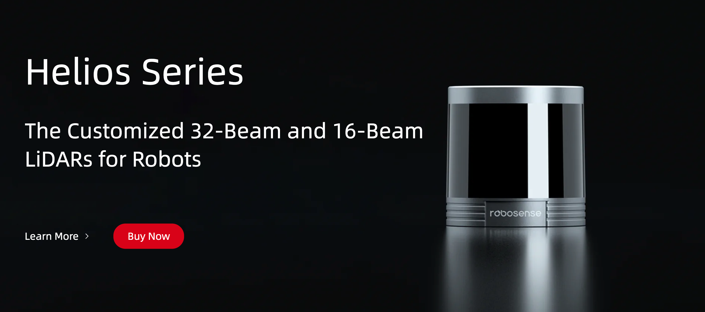 Helios Series - The Customized 32-beam and 16-beam LiDARs for Robots